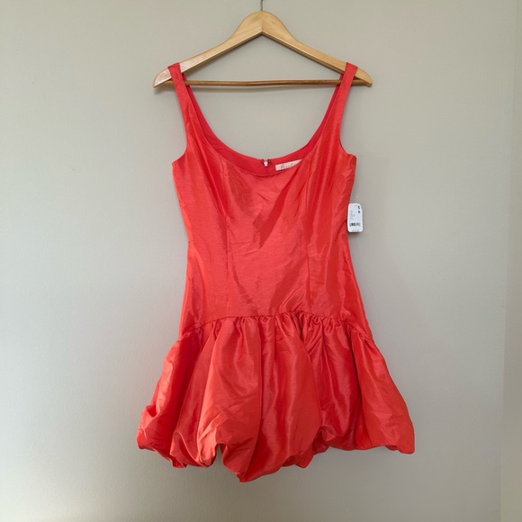 Hutch x Free People The Ridge Mini Dress in Red Guava - Picture 4 of 10